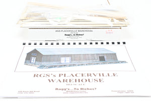 HOn3 Raggs... to Riches PW1-HO  RGS -  Rio Grande Southern Placerville Warehouse Kit