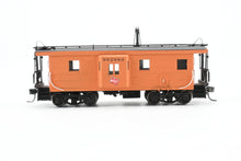 Load image into Gallery viewer, HO Brass OMI - Overland Models, Inc. MILW - Milwaukee Road Bay Window Caboose With Straight Trucks CP No. 992089 w/ Lines West 3D Printed Trucks AS-IS
