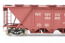 Load image into Gallery viewer, O Brass PSC - Precision Scale Co. PRR- Pennsylvania Railroad H-30 70-Ton Covered Hopper, Factory Painted Red No. 254290
