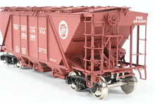 Load image into Gallery viewer, O Brass PSC - Precision Scale Co. PRR- Pennsylvania Railroad H-30 70-Ton Covered Hopper, Factory Painted Red No. 254290
