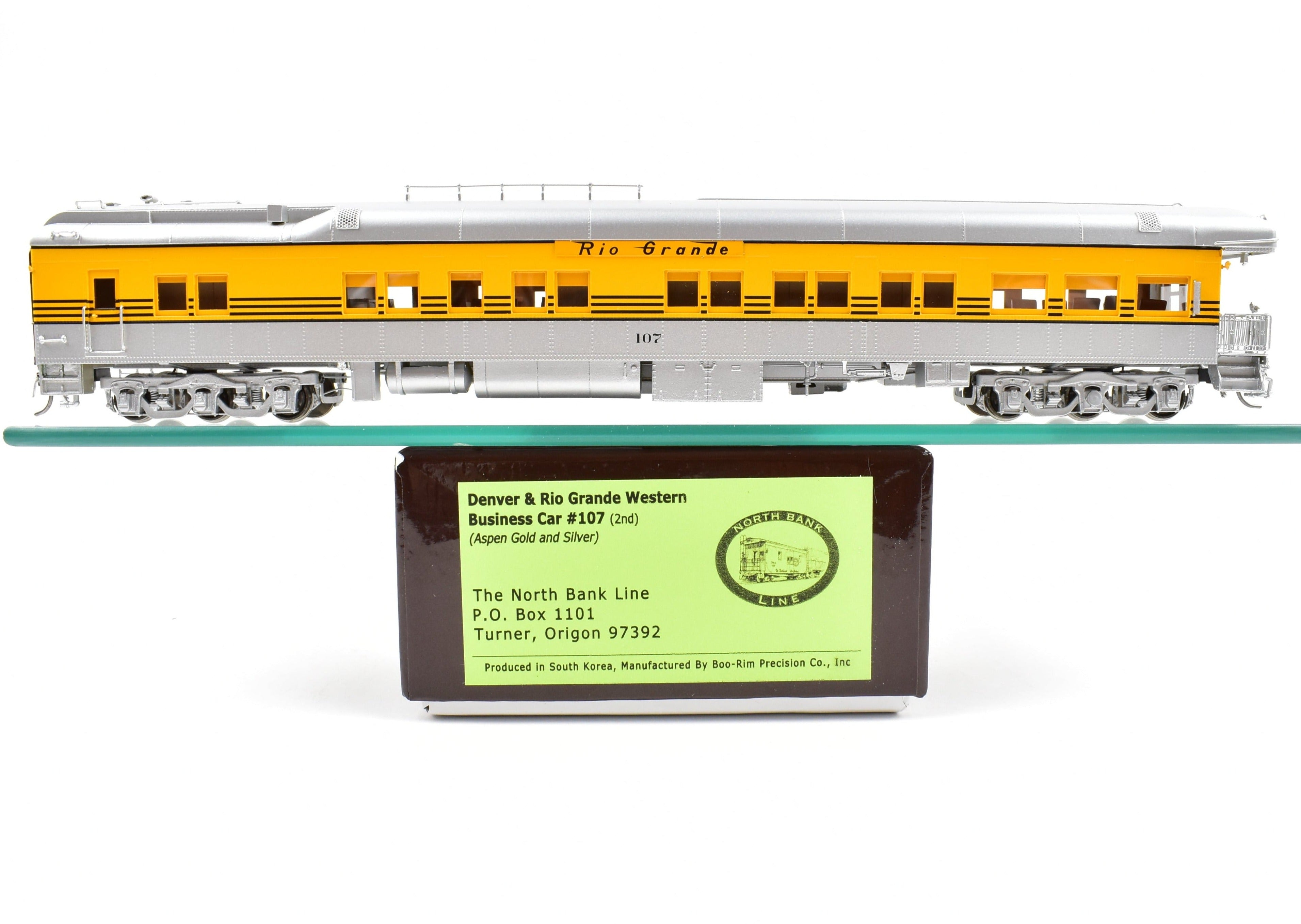 HO Brass NBL - North Bank Line D&RGW - Denver & Rio Grande Western