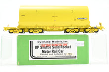 Load image into Gallery viewer, HO Brass CON OMI - Overland Models, Inc. FEC - Florida East Coast NASA Shuttle Solid Rocket Motor Rail Car Factory Painted No. 100
