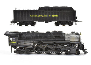 HO Brass Gem Models C&O - Chesapeake & Ohio 4-6-4 L-2 Hudson Custom Painted No. 490 with DCC