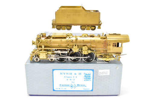 HO Brass NJ Custom Brass NY, NH, & H - New Haven I-4 4-6-2 Pacific