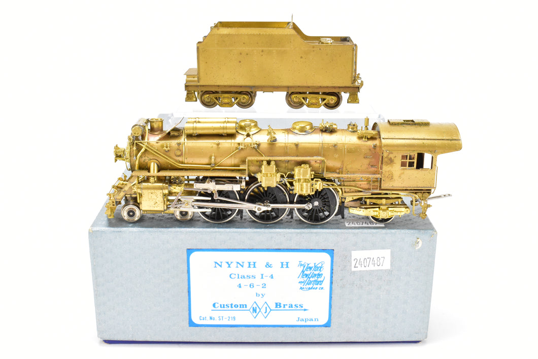 HO Brass NJ Custom Brass NY, NH, & H - New Haven I-4 4-6-2 Pacific