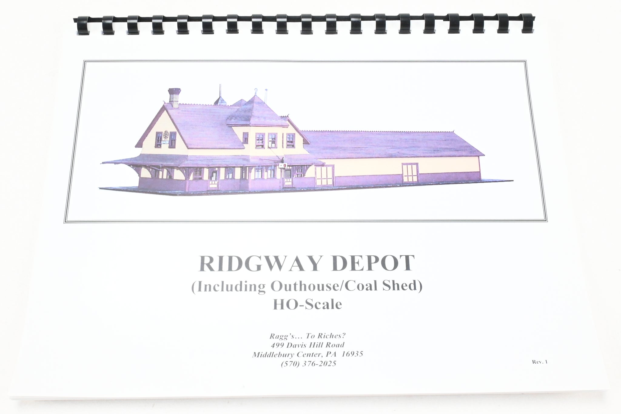 Rgs Model Railroad Ridgeway HOn3 Raggs... to Riches RWD-HO RGS - Rio Grande Southern Ridgway Depot ...