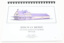 Load image into Gallery viewer, HOn3 Raggs... to Riches RWD-HO  RGS -  Rio Grande Southern Ridgway Depot and Outbuildings Kit
