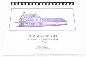 HOn3 Raggs... to Riches RWD-HO  RGS -  Rio Grande Southern Ridgway Depot and Outbuildings Kit