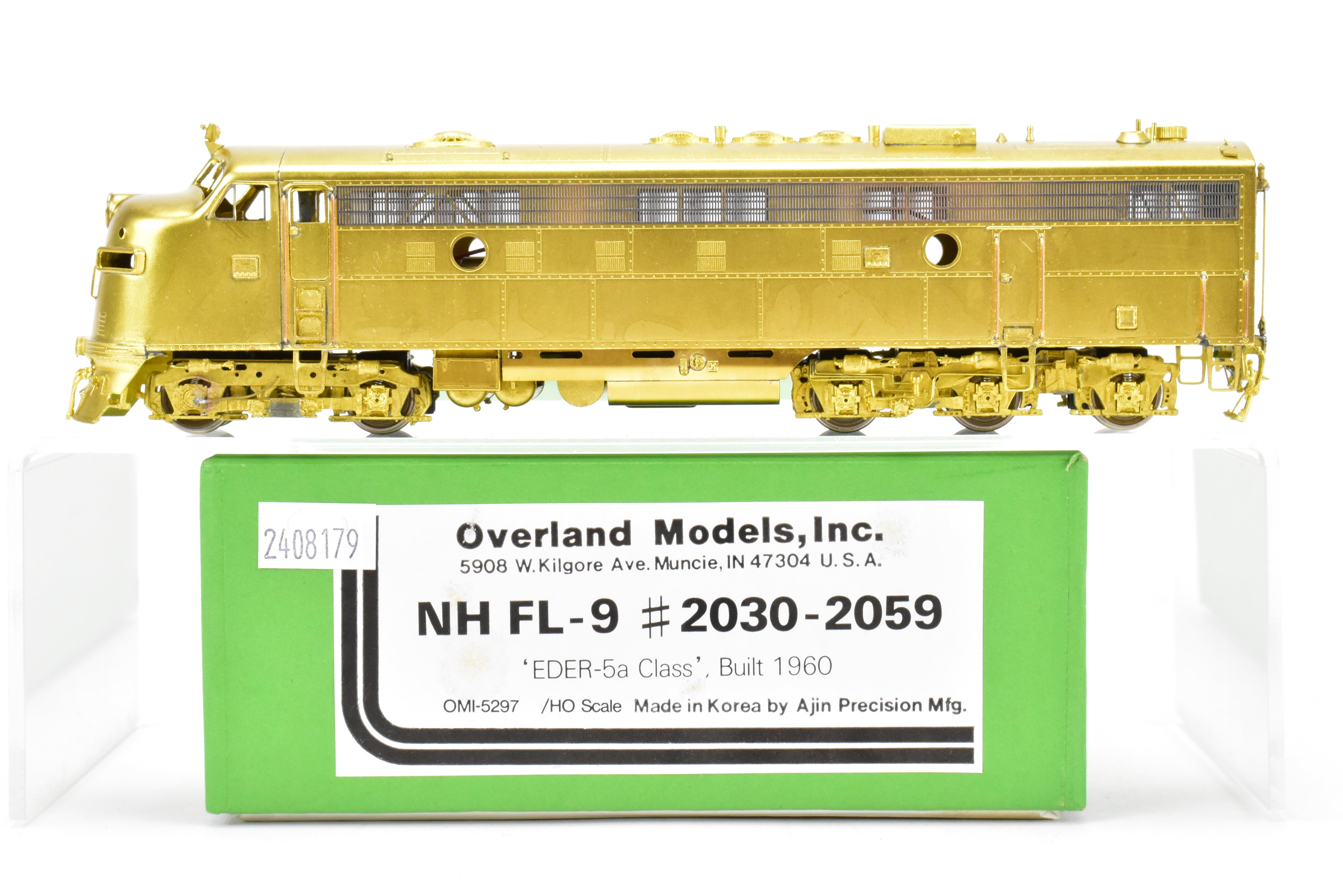 HO Brass OMI - Overland Models Inc. NH - New Haven EMD FL-9 #2030