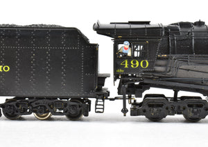 HO Brass Gem Models C&O - Chesapeake & Ohio 4-6-4 L-2 Hudson Custom Painted No. 490 with DCC