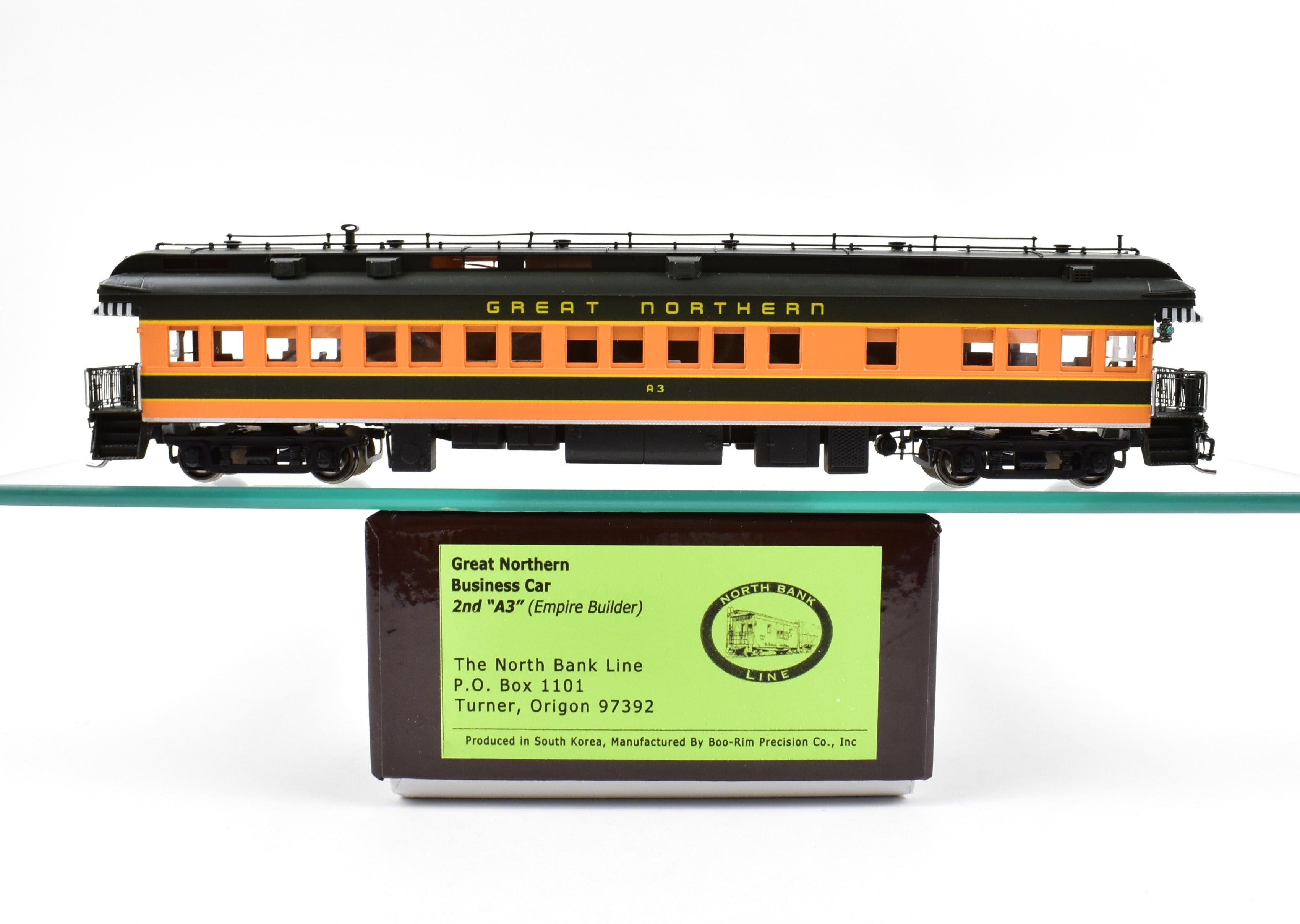 On30 Oナロー　GREAT NORTHERN 客車３両セット On30 Oナロー GREAT NORTHERN 客車3両セット On30 Oナロー GREAT