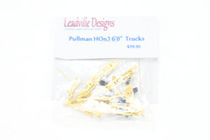HOn3 Leadville Designs D&RGW - Denver & Rio Grande Western  Parlor Car "Ouray" Kit w/Trucks