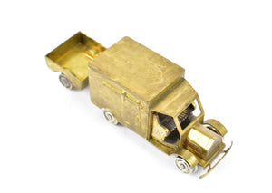 HO Brass Red Ball Various Roads Rail Truck with Trailer