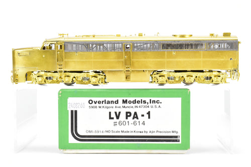 HO Brass OMI - Overland Models, Inc. LV - Lehigh Valley ALCo PA-1 #601-614