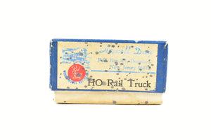 HO Brass Red Ball Various Roads Rail Truck with Trailer