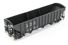 Load image into Gallery viewer, O Brass PSC - Precision Scale Co. C&amp;O - Chesapeake &amp; Ohio 70-Ton 3-Bay Hopper Factory Painted No. 151500
