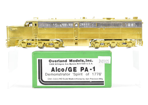 HO Brass OMI - Overland Models, Inc. Alco/GE PA-1 Demonstrator 