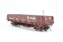 Load image into Gallery viewer, HOn3 Blackstone Models D&amp;RGW - Denver &amp; Rio Grande Western Drop Bottom Gondola Flying Grande Herald No. 872
