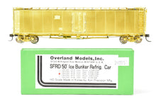 Load image into Gallery viewer, HO Brass OMI - Overland Models, Inc. ATSF - Santa Fe SFRD RR-30 Class 50&#39; Ice Bunker Steel Refrigerator Car
