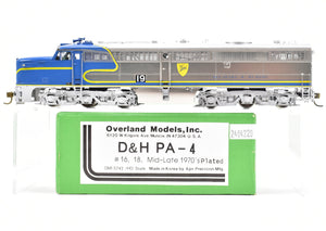 HO Brass OMI - Overland Models Inc. D&H - Delaware & Hudson ALCO PA-4 Pro-Finished No. 19