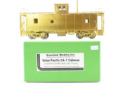 O Brass OMI - Overland Models, Inc. UP - Union Pacific CA-7 Caboose W/ GSI Trucks