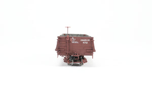 HOn3 Blackstone Models D&RGW - Denver & Rio Grande Western Drop Bottom Gondola Flying Grande Herald No. 872