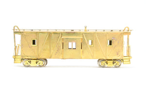 HO Brass Balboa WP - Western Pacific Outside Braced Bay Window Caboose