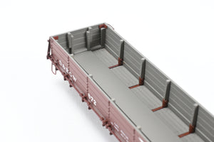 HOn3 Blackstone Models D&RGW - Denver & Rio Grande Western Drop Bottom Gondola Flying Grande Herald No. 872