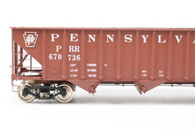 Load image into Gallery viewer, O Brass PSC - Precision Scale Co. PRR - Pennsylvania Railroad 70-Ton 3-Bay Hopper Factory Painted No. 670736
