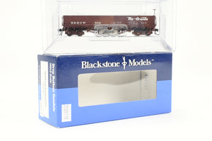 HOn3 Blackstone Models D&RGW - Denver & Rio Grande Western Drop Bottom Gondola Flying Grande Herald No. 872