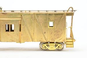 HO Brass Balboa WP - Western Pacific Outside Braced Bay Window Caboose