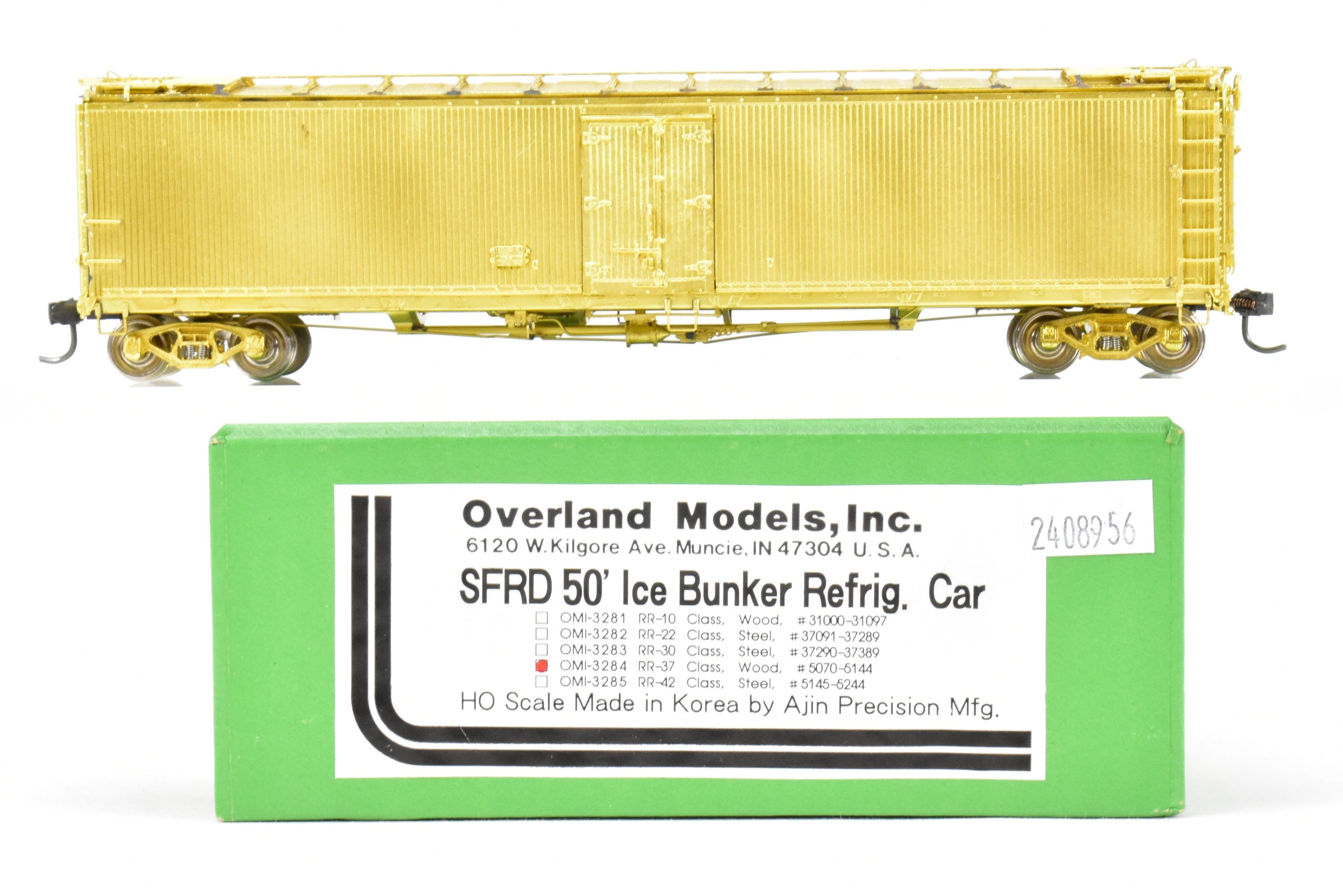 HO Brass OMI - Overland Models, Inc. ATSF - Santa Fe SFRD RR-37