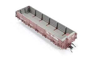 HOn3 Blackstone Models D&RGW - Denver & Rio Grande Western Drop Bottom Gondola Flying Grande Herald No. 882