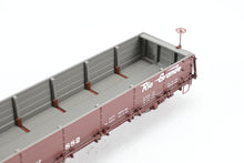 Load image into Gallery viewer, HOn3 Blackstone Models D&amp;RGW - Denver &amp; Rio Grande Western Drop Bottom Gondola Flying Grande Herald No. 882
