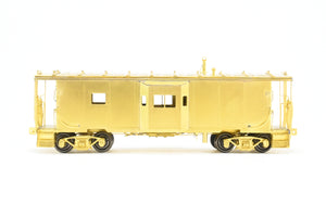 HO Brass OMI - Overland Models, Inc. C&NW - Chicago & North Western Steel Bay Window Caboose As Rebuilt 1970s