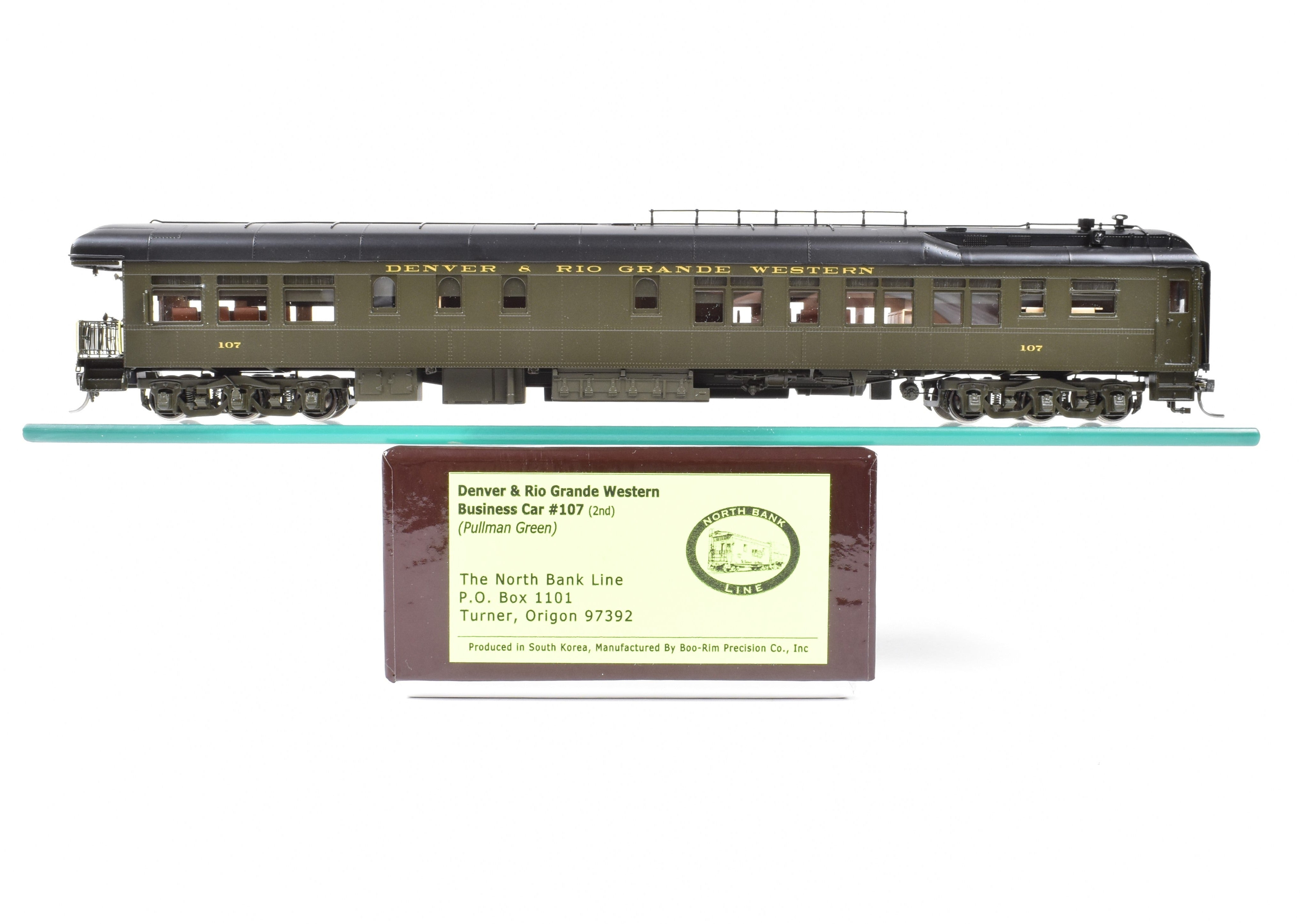HO NEW Brass NBL - North Bank Line D&RGW - Denver & Rio Grande