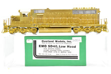 Load image into Gallery viewer, HO Brass OMI - Overland Models Inc. Various Roads EMD SD40 W/O Dynamic Brakes, W/ High Mounted Brake Cylinders
