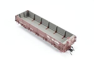HOn3 Blackstone Models D&RGW - Denver & Rio Grande Western Drop Bottom Gondola Flying Grande Herald No. 899