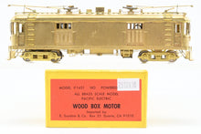 Load image into Gallery viewer, HO Brass Suydam PE - Pacific Electric Wood Box Motor
