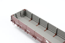Load image into Gallery viewer, HOn3 Blackstone Models D&amp;RGW - Denver &amp; Rio Grande Western Drop Bottom Gondola Flying Grande Herald No. 899
