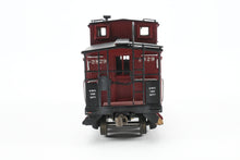 Load image into Gallery viewer, HO Brass Hallmark Models GM&amp;O - Gulf Mobile &amp; Ohio Wood Sheathed Caboose CP No. 2829 w/ Light Weathering
