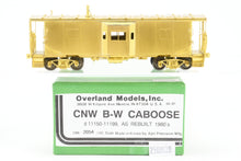 Load image into Gallery viewer, HO Brass OMI - Overland Models, Inc. C&amp;NW - Chicago &amp; North Western Steel Bay Window Caboose No. 11150-11199 As Rebuilt 1980s
