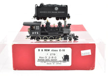 Load image into Gallery viewer, HOn3 Brass Westside Model Co. D&amp;RGW - Denver &amp; Rio Grande Western C-16 2-8-0 C/P #271
