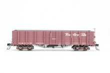 Load image into Gallery viewer, HOn3 Blackstone Models D&amp;RGW - Denver &amp; Rio Grande Western High Side Gondola Flying Grande Herald No. 9206
