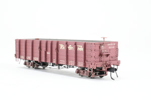 HOn3 Blackstone Models D&RGW - Denver & Rio Grande Western High Side Gondola Flying Grande Herald No. 9206