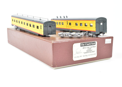 HO Brass TCY - The Coach Yard UP - Union Pacific/City of San Francisco Articulated Diner 