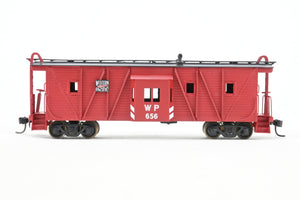 HO Brass Westside Model Co. WP - Western Pacific Outside Brace Bay Window Caboose Custom Painted