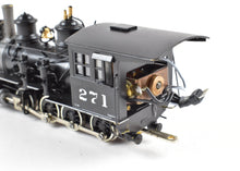 Load image into Gallery viewer, HOn3 Brass Westside Model Co. D&amp;RGW - Denver &amp; Rio Grande Western C-16 2-8-0 C/P #271 SoundTraxxTsunami DCC and Sound
