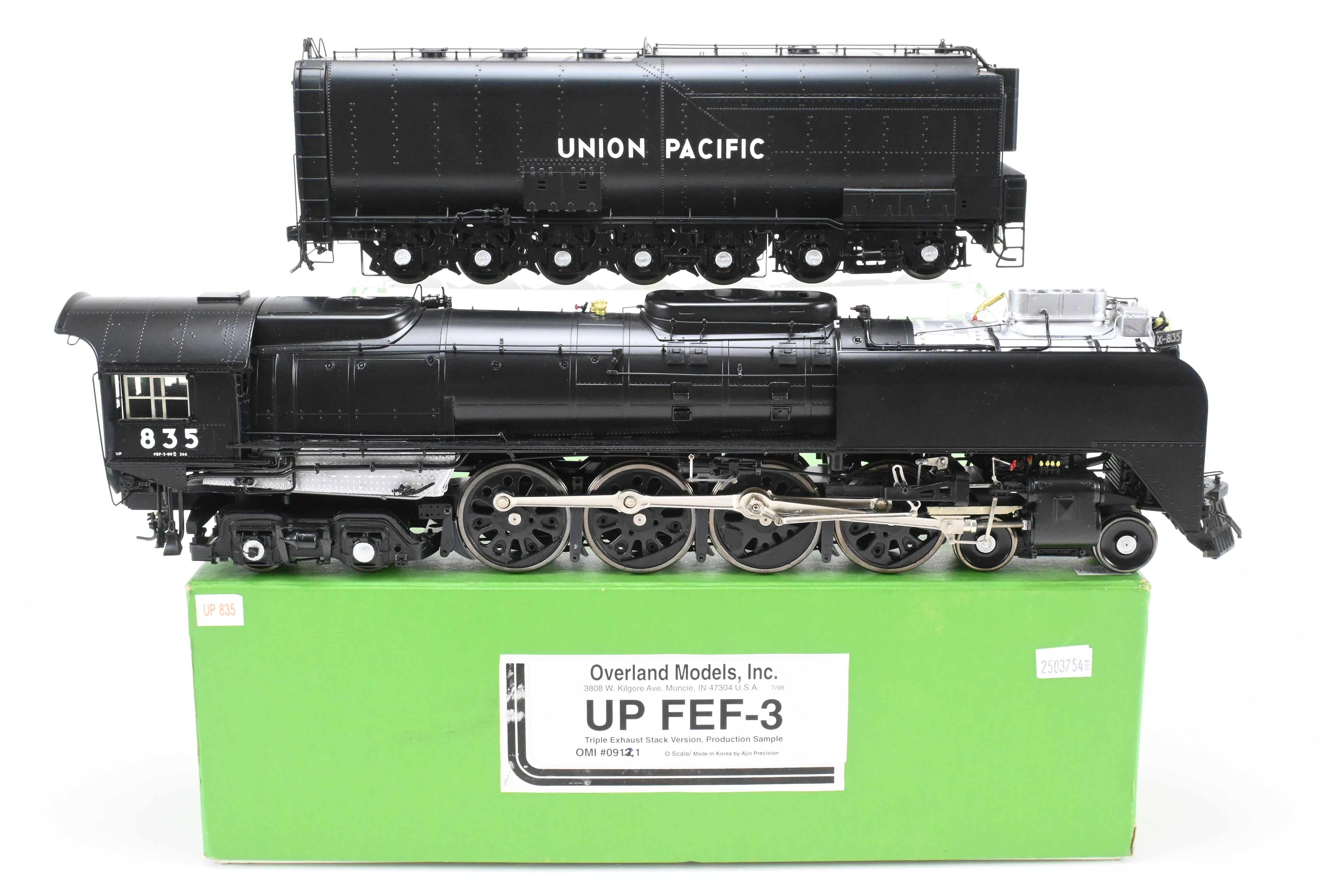 O Brass CON OMI - Overland Models, Inc. UP - Union Pacific FEF-3 4