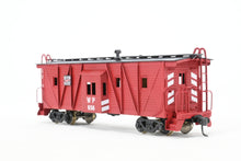 Load image into Gallery viewer, HO Brass Westside Model Co. WP - Western Pacific Outside Brace Bay Window Caboose Custom Painted
